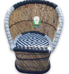 handcrafted high back mudha chair